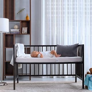 Wakefit Baby Mattress for 0 to 2 Years | 1 Year Warranty | Baby Mattress, Mattress for Baby, Crib Mattress for Baby, Large (47.2x23.6x4 inches, White)