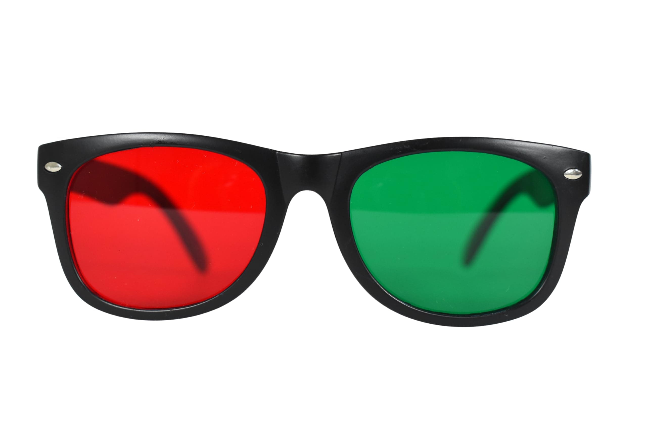JUTRON VISION Red Green Anaglyph Glasses - Vision Therapy Goggles for Amblyopia, Exotropia, Diplopia & Eye Training | Kids & Adults Home Use, Portable Examination Visual Training Eyewear Tool