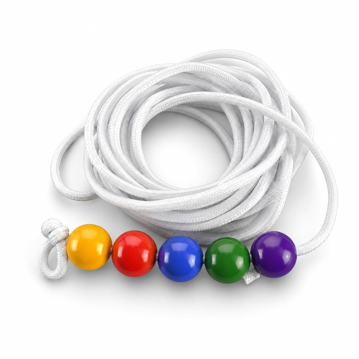 JUTRON VISION 10 Foot Brock Strings with 5 Beads Vision Convergence Training Tool Therapy Device - Eye Exercises, Train Vision, Improve Strength, Athletic Performance