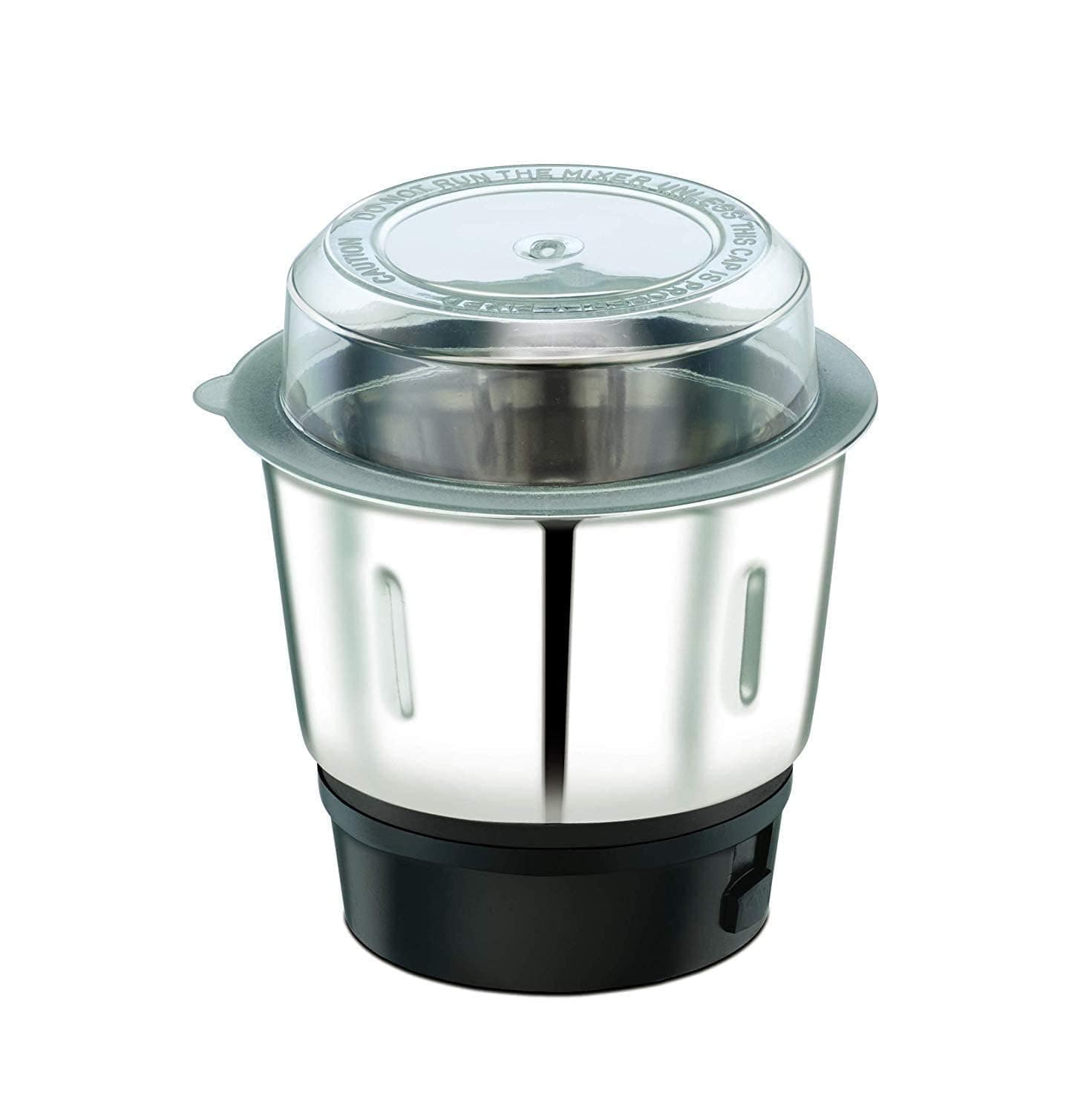 Bajaj Original 400ml Chutney Jar Assembly | Genuine Mixer Grinder Spare Jar | Compatible with Twister, Fruity, GX-7, GX-8, Bravo, GX-10DLX, GX-15, Rex, FX-7 & GX15 Models