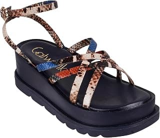 Catwalk Women's Wedge Heel Platform Sandal