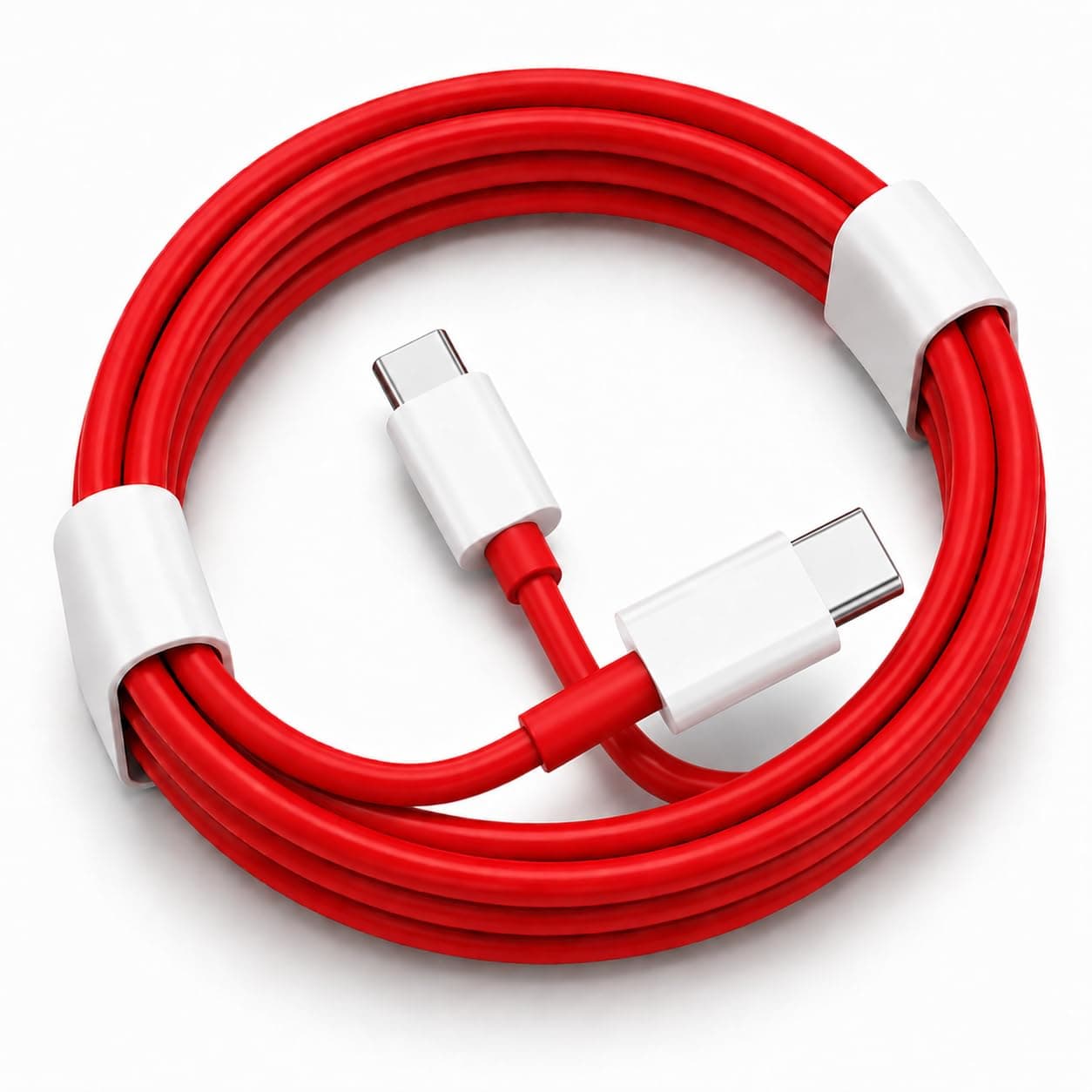 HANYCONY 65W USB-C to C SuperVOOC Fast Charging Data Sync Cable Compatible with OnePlus 12 12R 11 11R 10R 10T 10 9 Pro 8T 7T 7T Pro Nord Series – Original High-Speed Charging