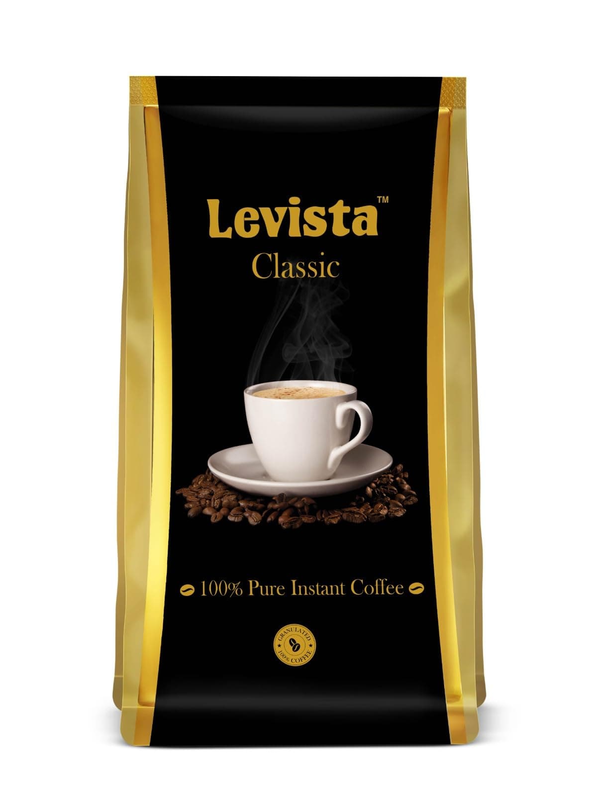 Levista Classic Pure Instant Coffee (200 Gram Pouch)