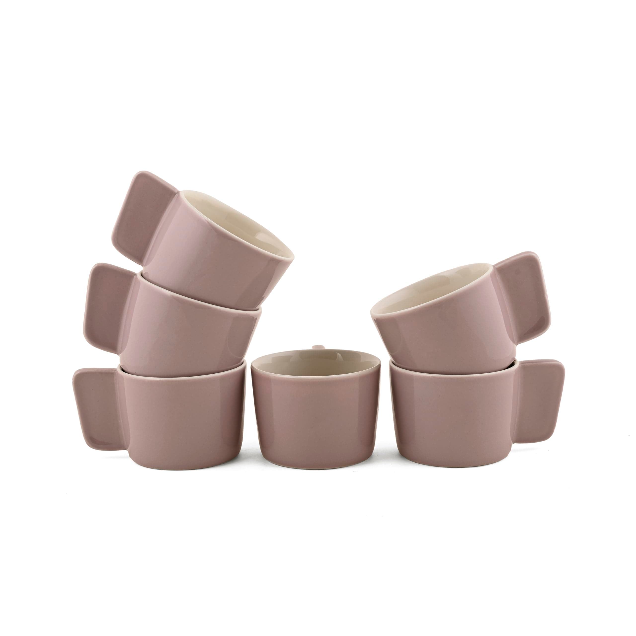 Hitkari Porcelain Cups Set of 6pc