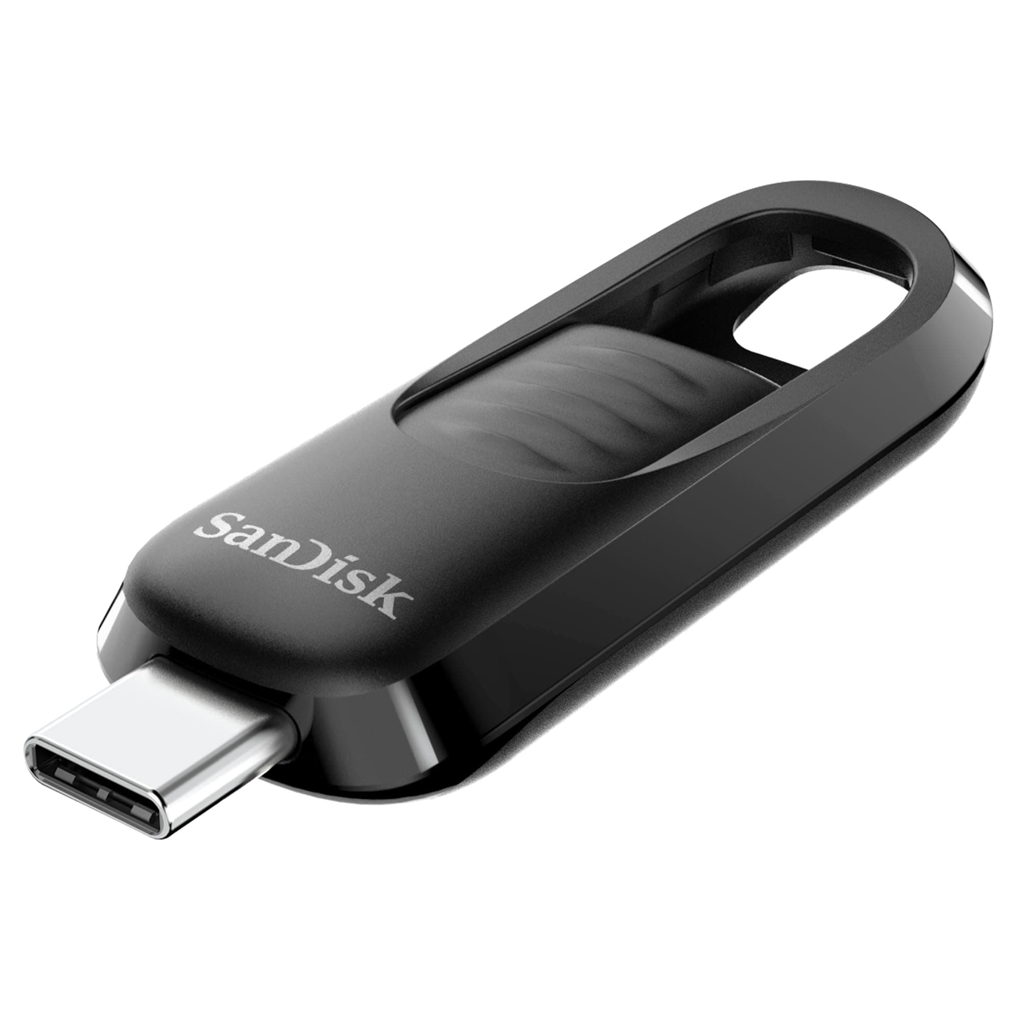 SanDisk Ultra Slider USB Type-C Flash Drive, 256GB USB 3.2 Gen 1 Performance with a Retractable Connector, Up to 400MB/s Transfer Speed