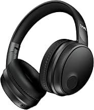 boAt Rockerz Trendz, 40mm Drivers, 50hrs Battery, 60ms Low Latency, ENx Tech, BT v5.4, Foldable Cups, Voice Assistant, Bluetooth Headphones, Wireless Headphone with Mic (Black Sabre)