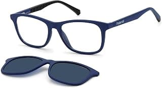 Polaroid Kids Men's Sunglasses MATTE BLUE Casual PLD 8045/CS SQUARE