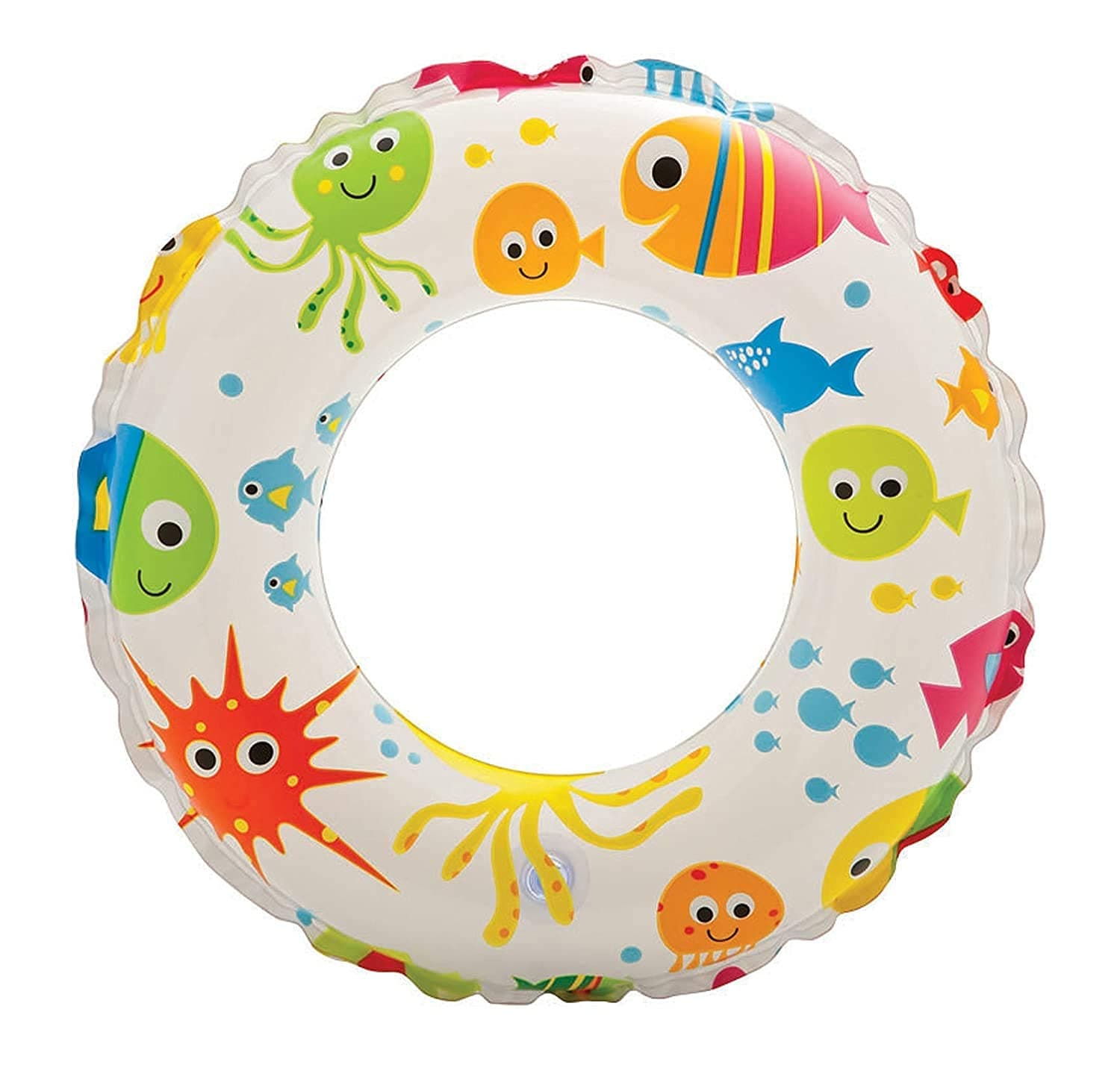 ClearChoice:- Pool Party Swimming Ring Swim Tube for Kids Girls Boys Swim Ring(6-10 Years)(Multi Color)(Size - 24''inch)(1 PIS)