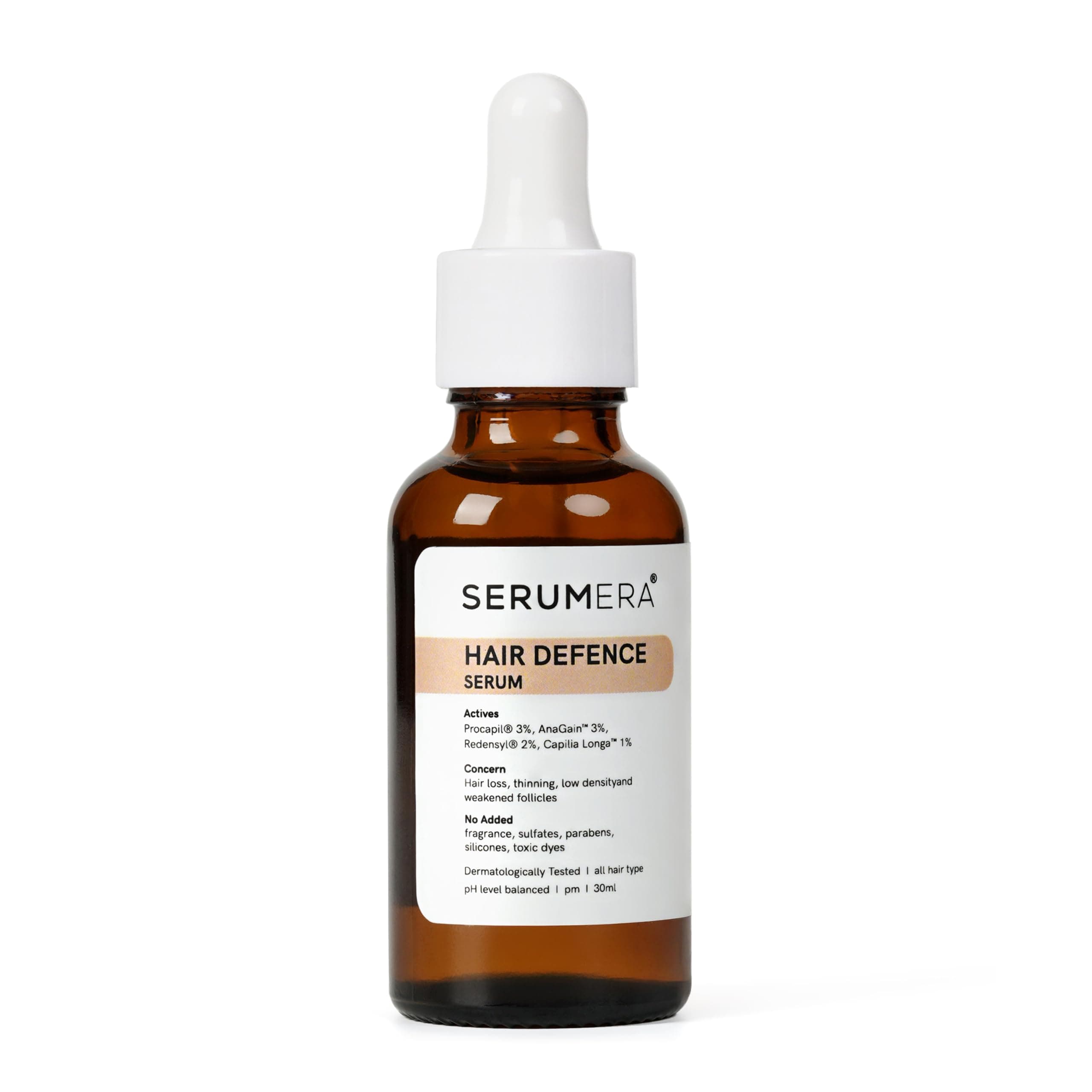 2% Redensyl Advanced Hair Growth Serum by SERUMERA | The Serum Specialist ™ | For Hair Loss, Thinning, Low Density, and Weakened Follicles