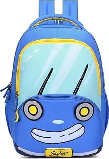 Skybags Buddy Plus 20L Casual Backpack for Boys & Girls with 3 Compartments & Adjustable Shoulder Strap | Quick Access Front Pocket | Air-Mesh Back Panel | Perfect for School & Travel