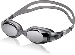 Speedo Hydrosity Mirrored Swim Goggle, Charcoal, One Size