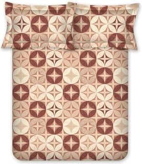 Bombay Dyeing Double Bedsheet - 104 Thrad Count - 100% Cotton - with 2 Pillow Cover - Size: 224 x 240-6110