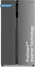 Voltas Beko A Tata Product 563 L Side by Side Frost Free Refrigerator with ProSmart Inverter Compressor (RSB585/FPV300RXID, INOX steel, Active Fresh Blue Light)