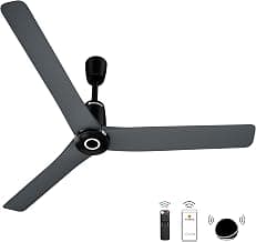 atomberg Aris Contour Smart 1200mm Voice Controlled BLDC Ceiling Fan with Remote |BEE 5 star|Best-in-class Air Flow |Silent Operation| Designer Fan | Free Installation | 5 Year Warranty | Regent Grey