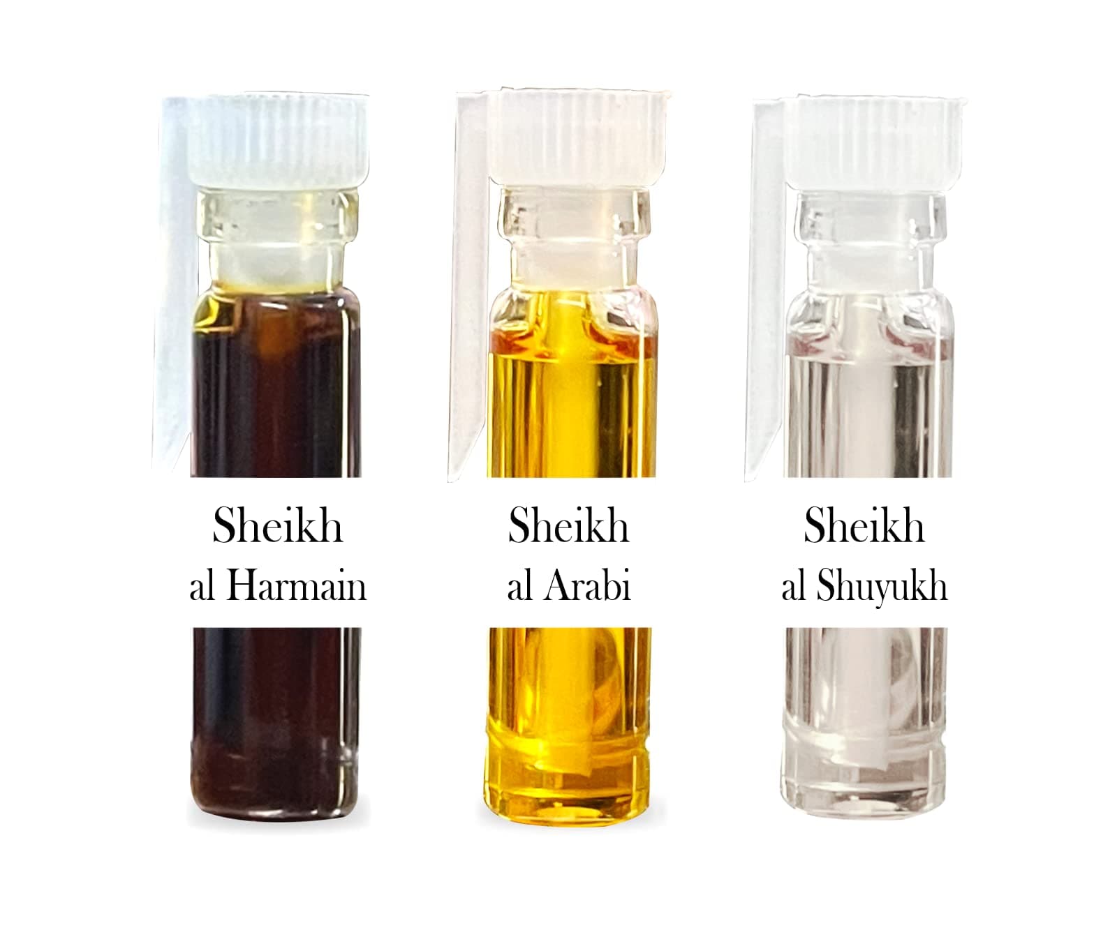 AL MASNOON Attar Sheikh Harmain/Sheikh Arabi (Pack of 3, 1ml Each)