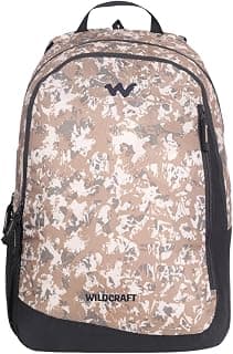 Wildcraft Nylon 38 Ltrs Water-Resistant Backpack for Men & Women – Expedition LPBP 38 Ltrs Water-Resistant Laptop Backpack - Military Camo
