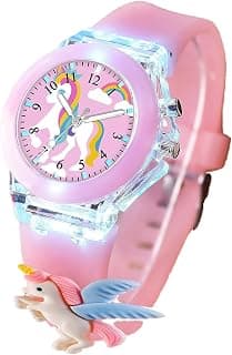 Friedrich 3D Cartoon Charecter Multi Colour Light Children Kids Watch for Boys Girls Analog Watch Boys Best Gift Baby for Kids Watch for 3+ to 11 Year Old boy Girl