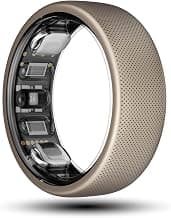 Amazfit Helio Smart Ring, Wearable Fitness Tracker, Sleep Heart Rate Health Monitor, No App Subscription, 4 Days Battery Life, Fast Wireless Charging, 10 ATM Water-Resistance (Size 10)