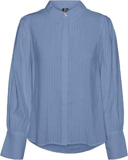 VERO MODA Women Rayon Blend Striped Regular Fit Shirt