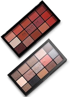 Makeup Revolution Reloaded Combo (Reloaded Eyeshadow Combo) Eyeshadow Palette, Create Long-Lasting Eye Makeup Looks, Vegan & Cruelty-Free, 33g