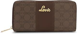 Lavie Women's Sacy Wallet | Ladies Stylish Purse Bag | Zip Around Wallet | Gift for Women