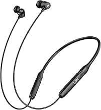 Boat Rockerz 301 ANC, (~30dB) ANC, 13mm Drivers,ENx, 40ms Low Latency, Hall Switch, Stream Ad Free Music via App Support, Bluetooth Neckband, Wireless with Mic Earphones (Onyx Black)