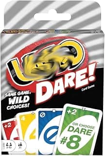 UN0 Dare Cards Game Play with Family and Friends and Ideal for Parties, Travel, and Family Gatherings (Pack of 1)