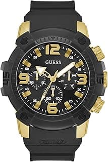 GUESS Round 52mm Black Dial Analog Men Watch - GW0911G3
