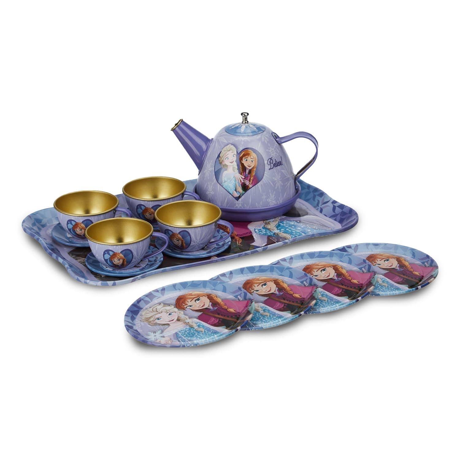 Amazon Brand - Jam & Honey Children's Tea Set Frozen