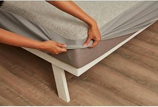 Wakefit 100% Waterproof Premium Cotton Mattress Protector | Breathable and Hypoallergenic Ultra Soft Fitted Bed Protector 78"x72" - King, Grey