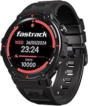 Fastrack Titan Xtreme PRO Smartwatch with 1.43 AMOLED Display with 466 * 466 Pixel Resolution|SingleSync BT Calling|AI Voice Assistant|100+ Sports Modes and Watchfaces|Upto 5 Day Battery|IP68