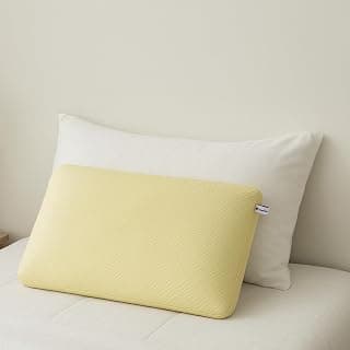 Sleepwell Restora Pro Latex Natural Latex Pillow | Hypoallergenic & Breathable | 100% Natural Latex Foam | Orthopedic Pillow for Neck & Head | Soft Sleeping Pillow | 60.9 x 38.1 x 12.7 cms | Pack of 1