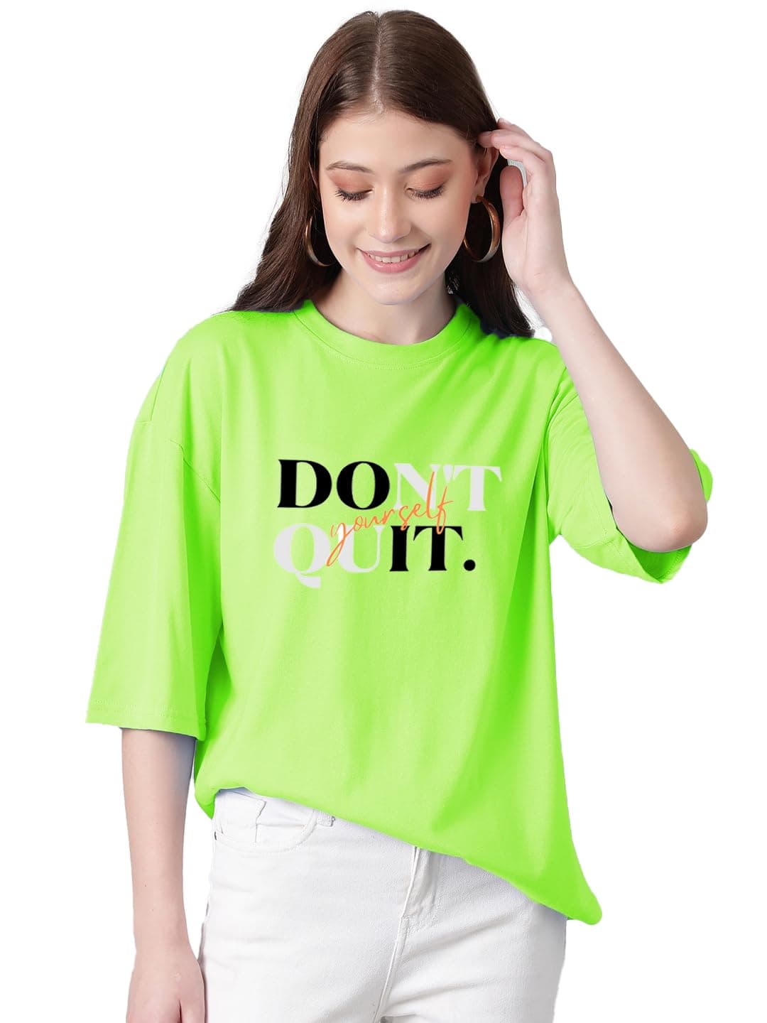 KOTTY Women’s Round Hem T-Shirt – Everyday Soft Tee with a Stylish Curve Hemline