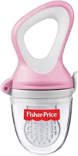 Fisher-Price Ultra Care Food Nibbler with Extra Mesh (Pink,Pack of 1)