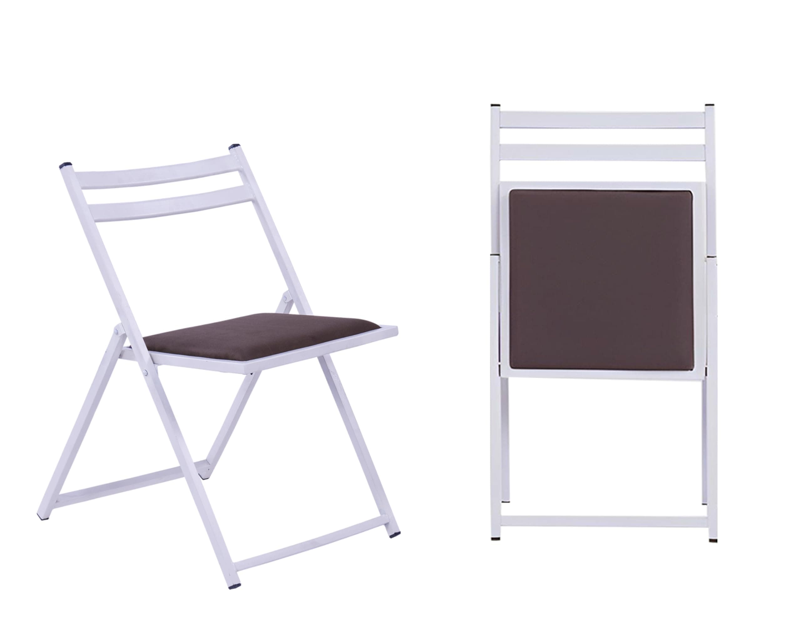 Spacecrafts® Folding Chair with Cushion Seat (Pack of 1) Portable & Comfortable Padded Chair | Compact & Space-Saving Design Chair for Home | Office | Events