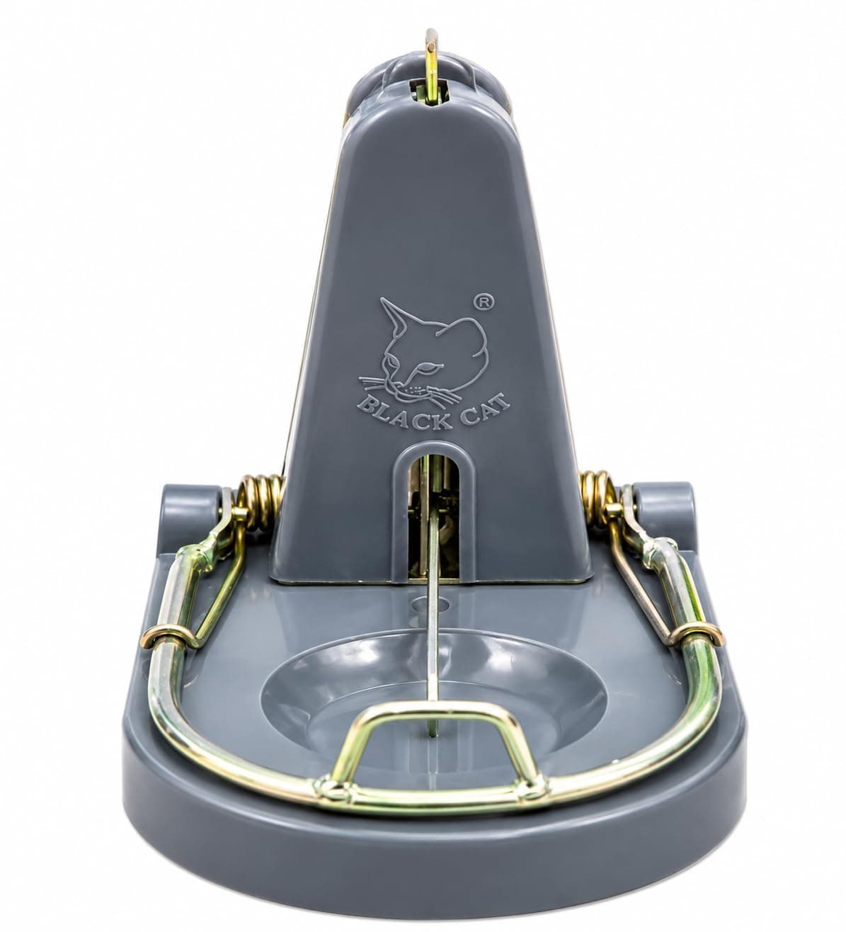 Black Cat Standard Rat Trap:Mouse Catch (Grey, 1)