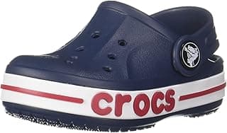 Crocs Unisex-Child Bayaband Clog Navy Clog - 8-9 Years, 2 UK, 21 cms (J2) (207019-410)