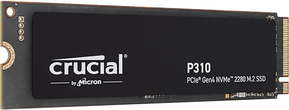 Crucial SSD 500GB M.2 (2280) P310 NVMe PCIe Gen4 Internal