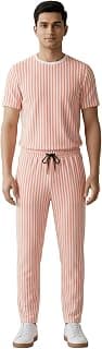 Dollar Men Co-Ord Set | Polyester Trackpants + T-Shirt | Regular Fit, Quick Dry & Breathable | Gym, Casual & Sportswear | Pack of 1