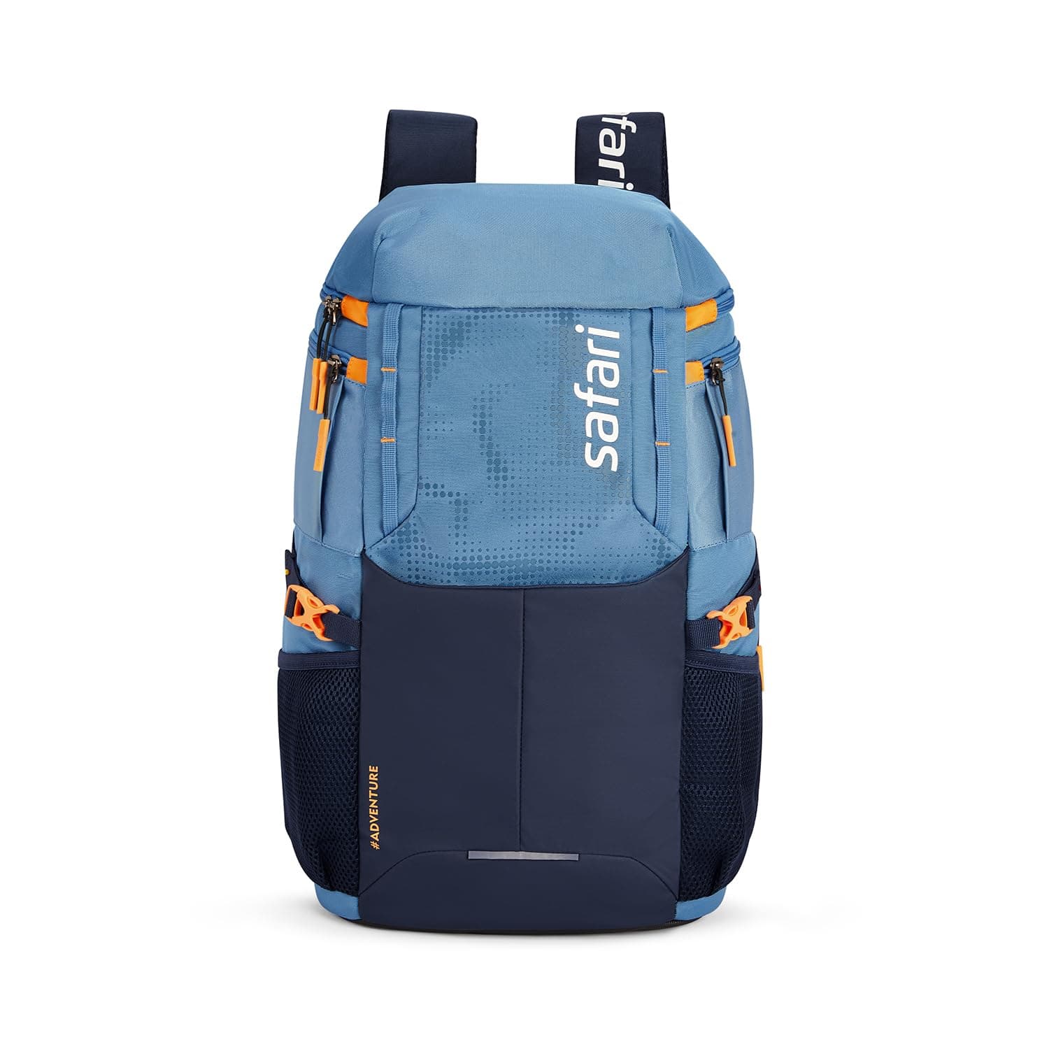 Safari Quest 2, 45L Overnighter Rucksack Laptop Bag, Top Opening, Wet Pouch, Compression Straps, Large Size Travel Bag, Ideal For 3-4 Days Staycations, Hiking, Trekking, Outdoor Activities