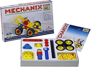 Mechanix 3601014 Plastic Grand Prix Cars-1 Multicolor(155 pieces)