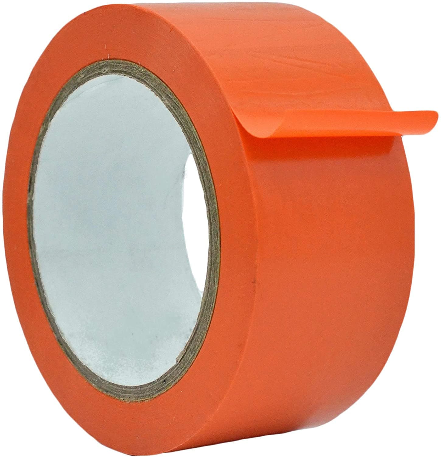 True-Ally PVC Floor Marking Tape Orange 2 inch/ 48 mm x 20 meters for Floor marking, Piping, Safety marking