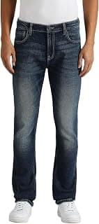 Pepe Jeans Men's Mid Rise Straight Fit Jeans