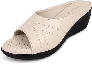 TRASE Wedges for Women | Stylish Sandals for Woman | 2 Inch Wedge Heel Footwear | Ladies Office Wear
