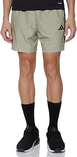 adidas Men M 3S Chelsea Casual Printed Rec.Polyester Shorts Brown- M
