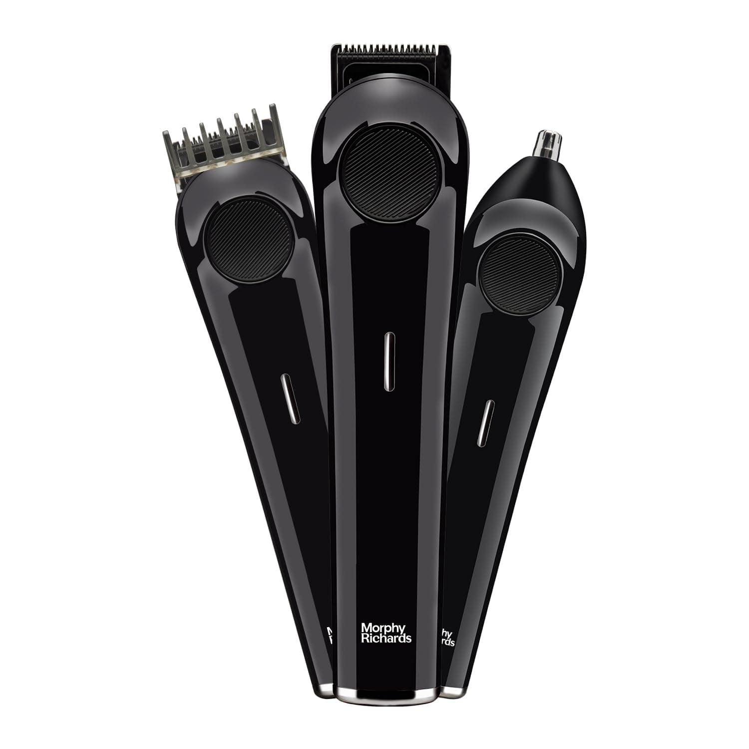 Morphy Richards Kingsman Elite | 3-in-1 Multipurpose for Men |Grooming Kit, Shaver, Nose & ear |USB Rechargeable | Stainless Steel Blades|Quick Charge|2-Yr Warranty|Gift for Him