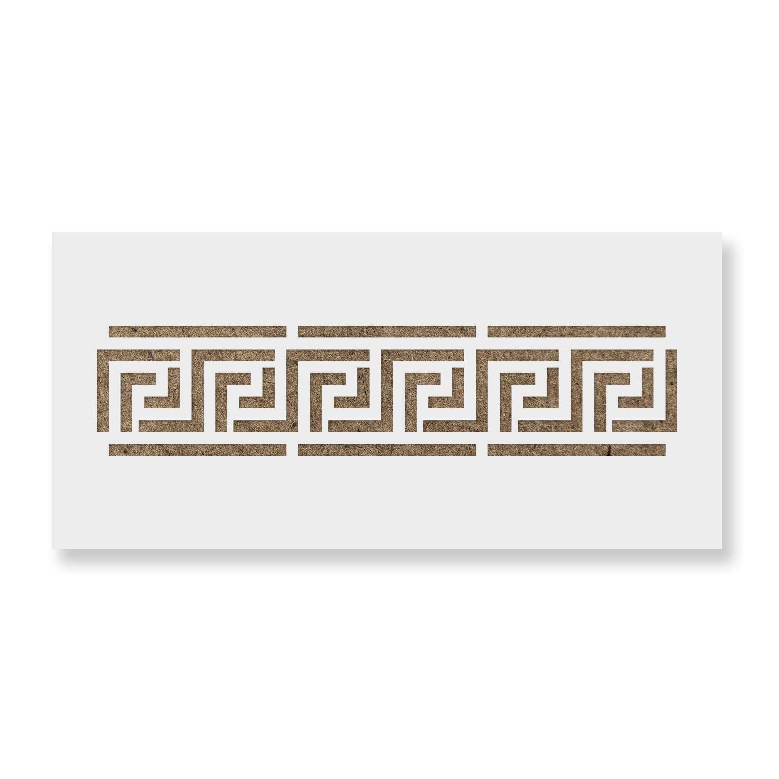 Greek Key Stencil - Border, Pattern Stencil Templates