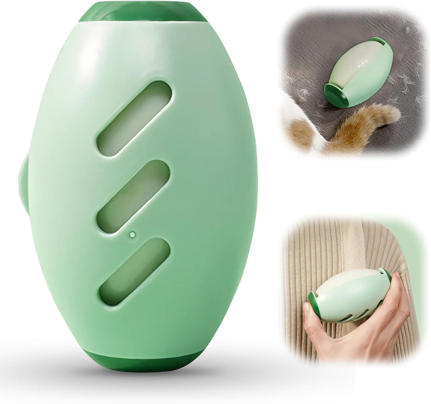 RENESMEE Reusable Lint Roller Ball – Mini Travel Size Lint Remover for Clothes and Pet Hair, Extra Sticky & Washable Gel, Small Portable Lint Ball for On-The-Go Use, Compact and Lightweight Design