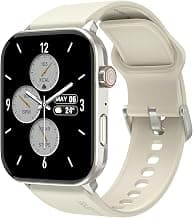 Noise Icon 5 Smartwatch with AI Watch Faces & AI Search, 1.95” AMOLED Display, 10 Days Battery, Bluetooth Calling, 100+ Sports Modes, IP68 (Starlight Gold)