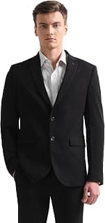 Arrow Men's Zero Calorie fit Dobby Blazer